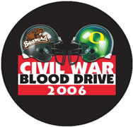 blood drive button